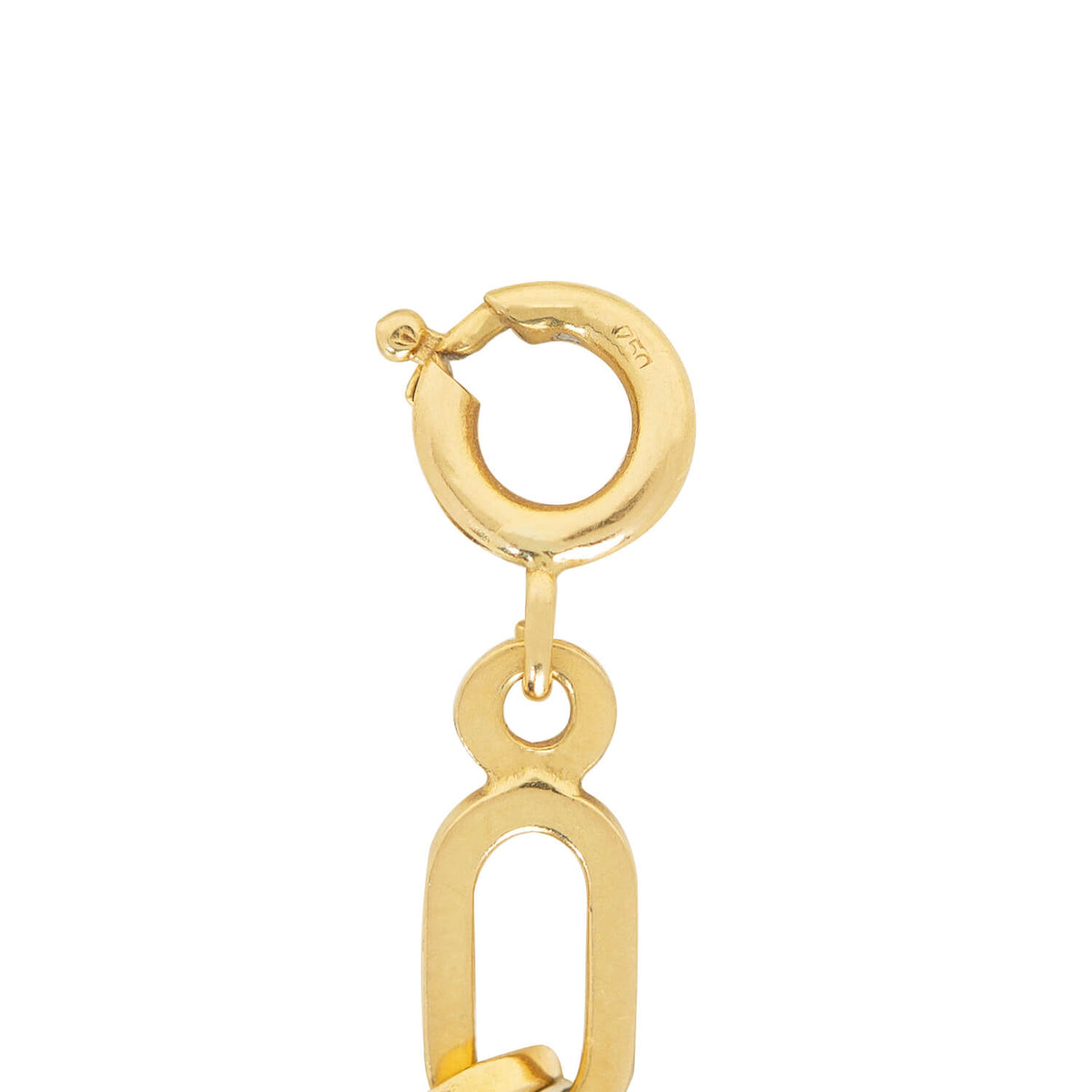 Estate 14k Paperclip Link Bracelet
