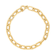 Estate 14k Paperclip Link Bracelet
