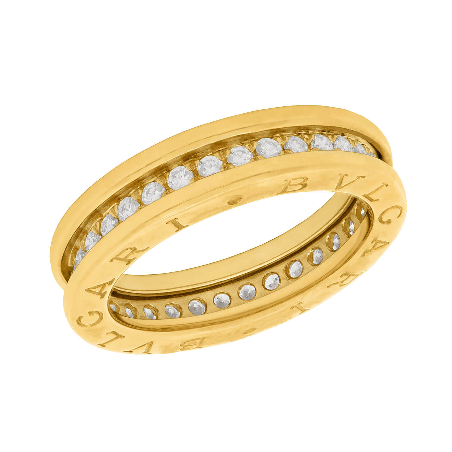 BULGARI Estate 18k Diamond Eternity Band