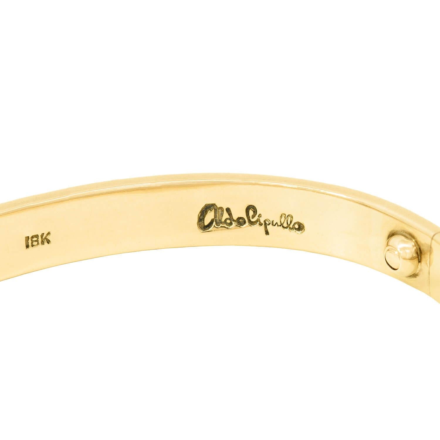 ALDO CIPULLO for CARTIER Vintage 18k Love Bracelet