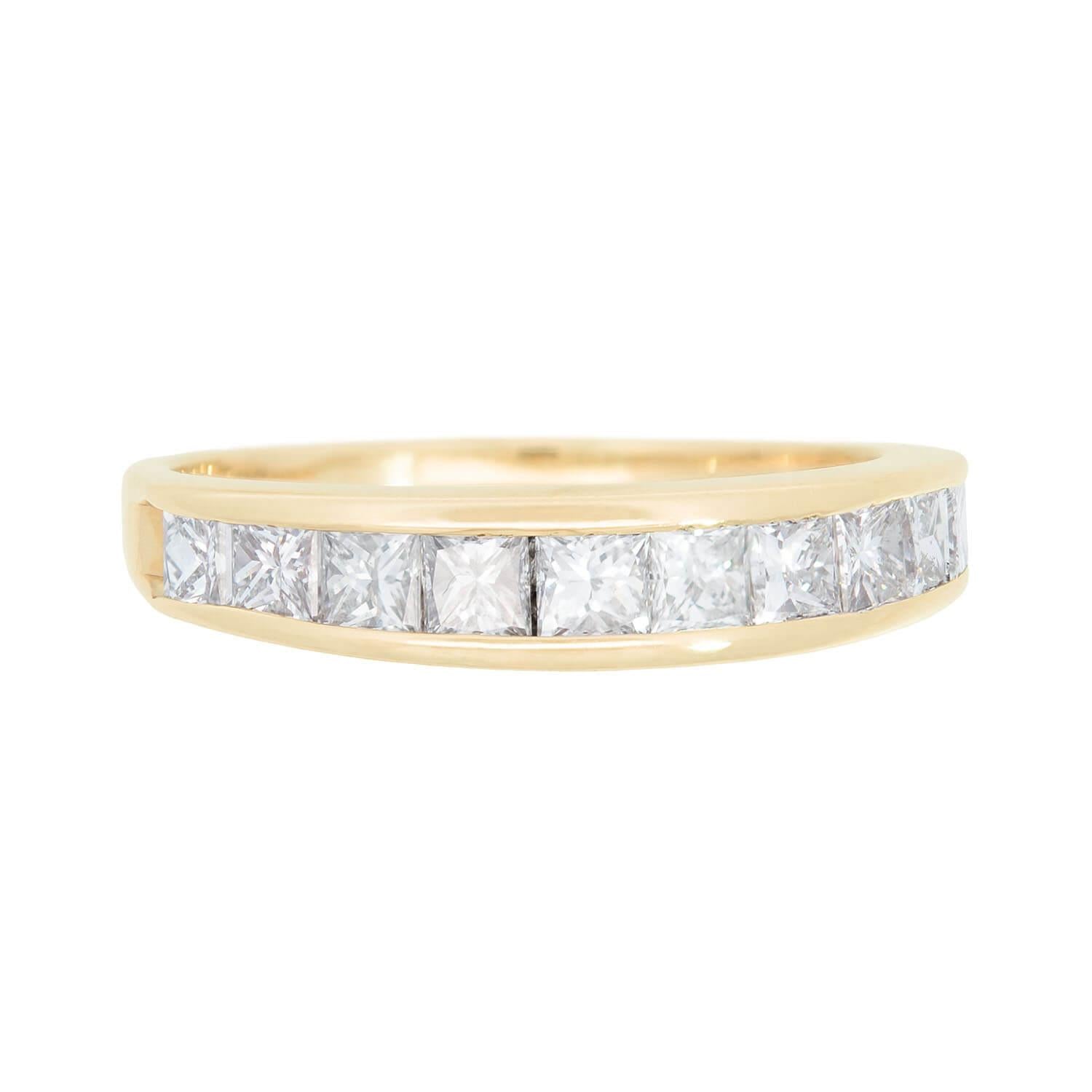 Estate 18k Diamond Eternity Band 2.00ctw