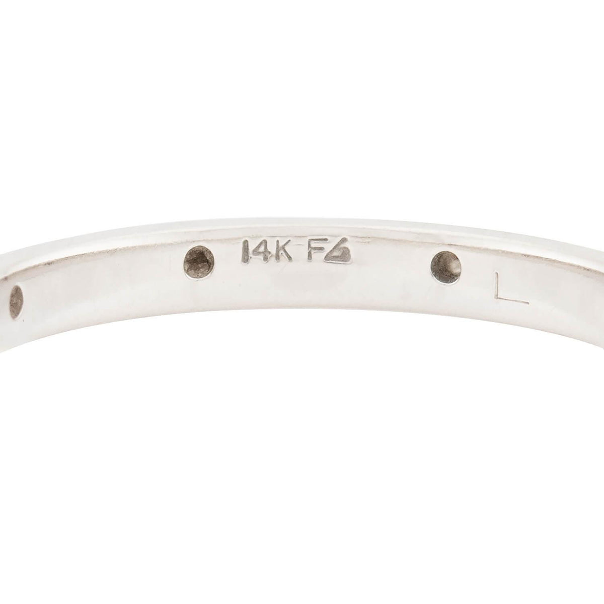 Estate 14k Diamond Mixed Metals Three Band Set