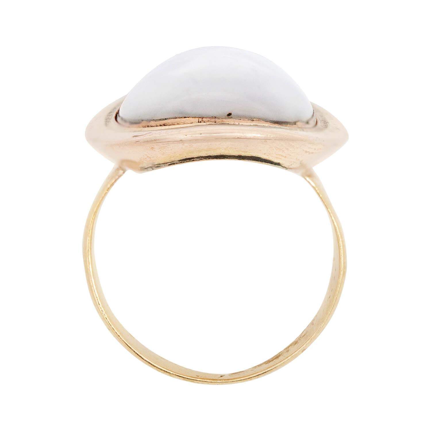 Georgian 18k Urn Mourning Ring