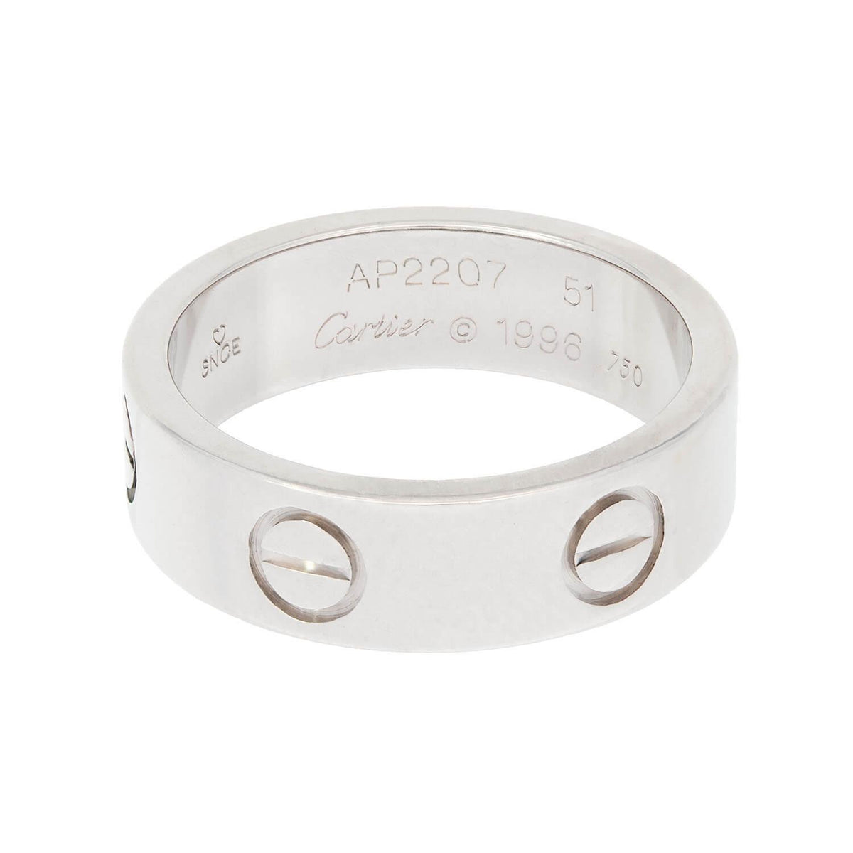 CARTIER Estate 18k "LOVE" Ring