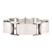 TAXCO Retro Mexican Sterling Silver "Tire Track" Link Bracelet
