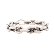 Victorian Sterling Silver "Gucci Link" Bracelet