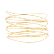 ELSA PERETTI for TIFFANY & CO. Estate 18k Wave Nine-Row Bracelet