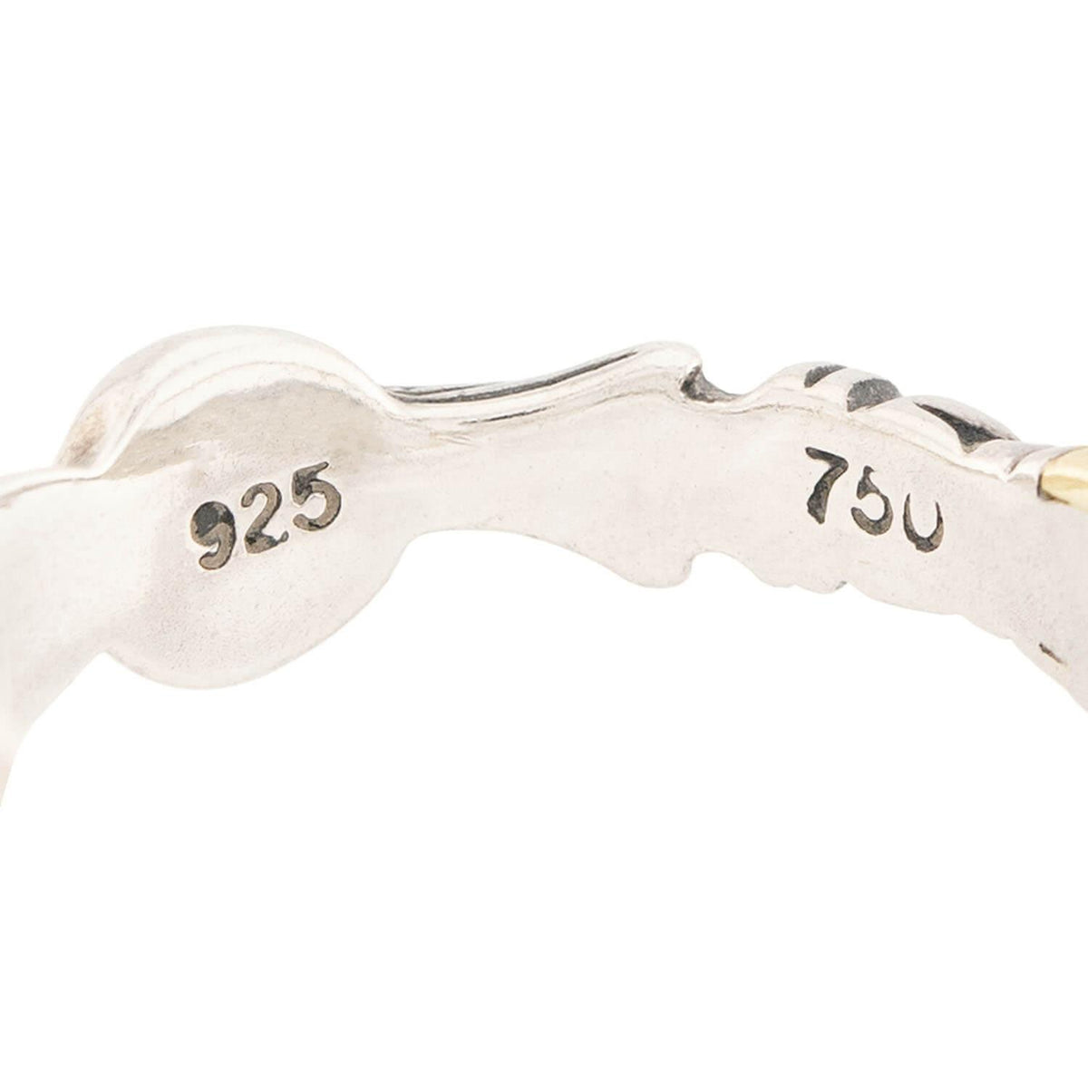 LAGOS Estate 18k & Sterling Silver Moonstone Ring