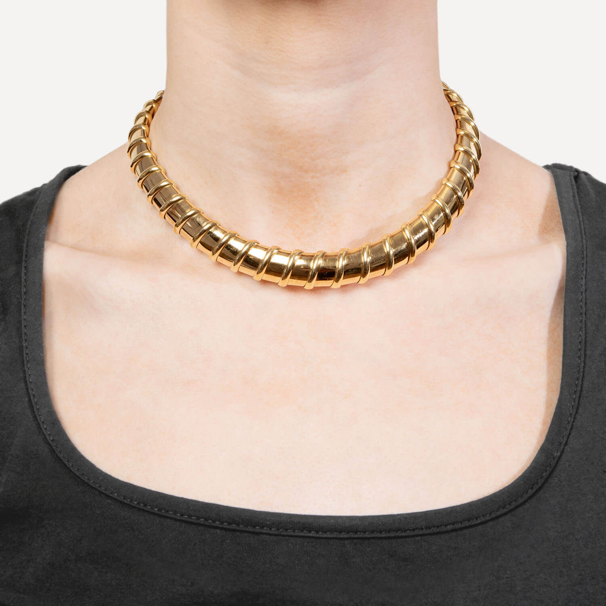 ROBERTO COIN Estate 18k Collar Necklace 62.5dwt