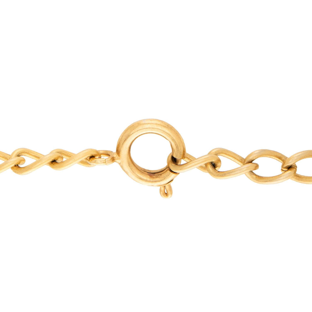 Victorian Gold Filled Mother of Pearl Padlock Pendant Necklace