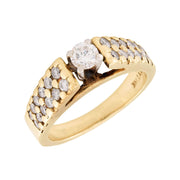 Estate 14k Diamond Ring
