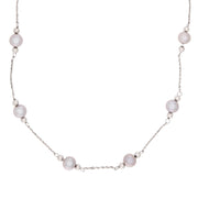 Estate 14k Pearl Chain Necklace