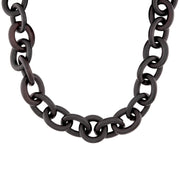 Victorian Tortoise Shell Link Necklace