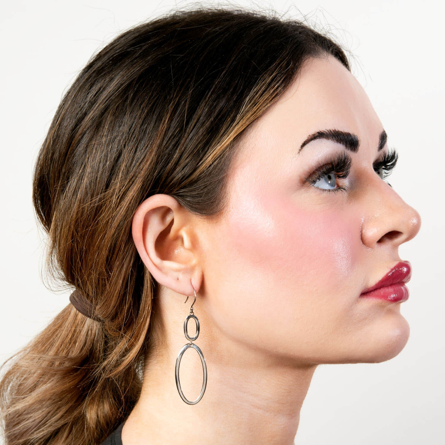 IPPOLITA Estate Sterling Silver Oval Earrings