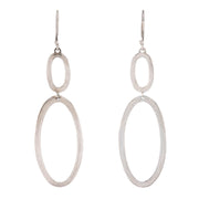IPPOLITA Estate Sterling Silver Oval Earrings