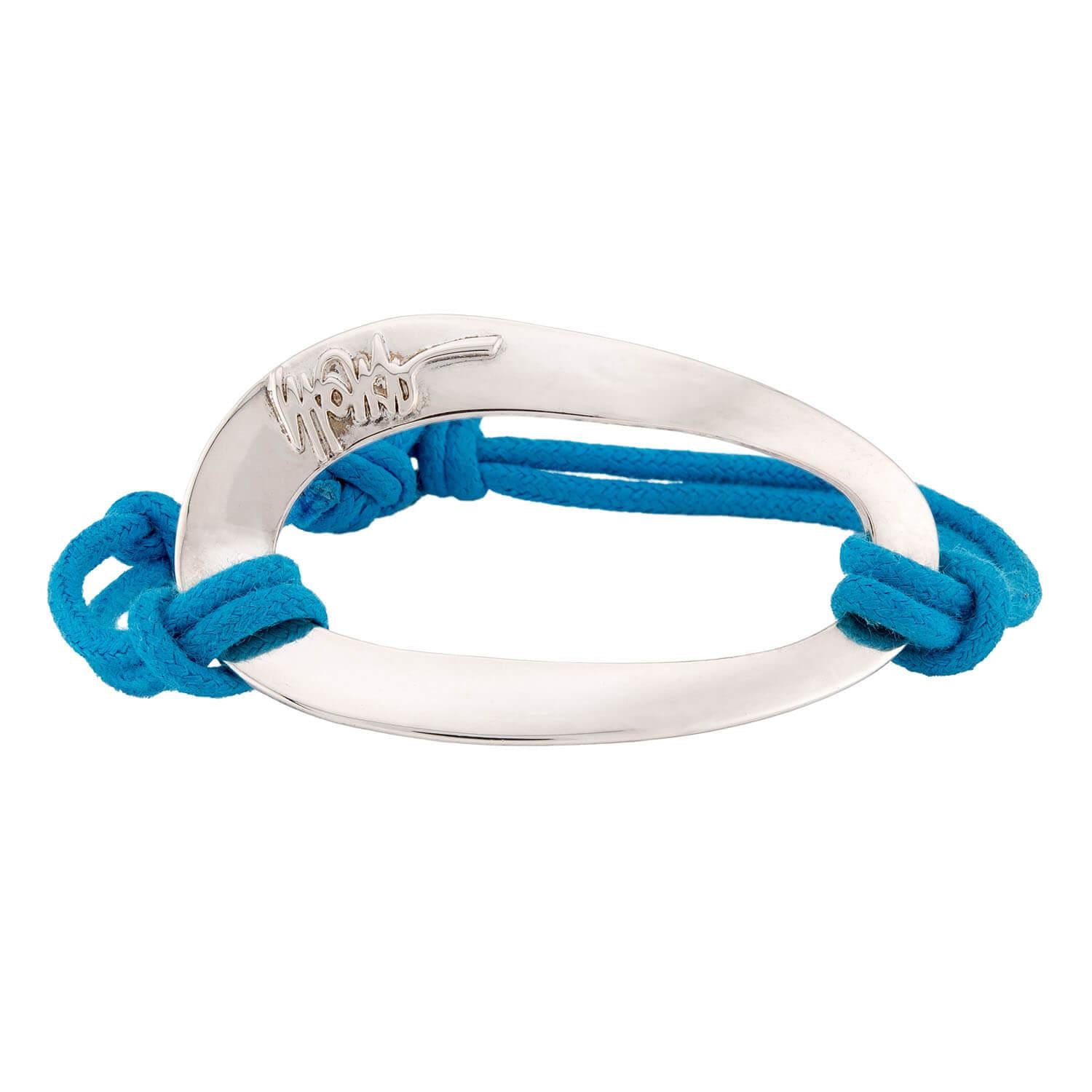 IPPOLITA Estate Sterling Silver & Cord Bracelet