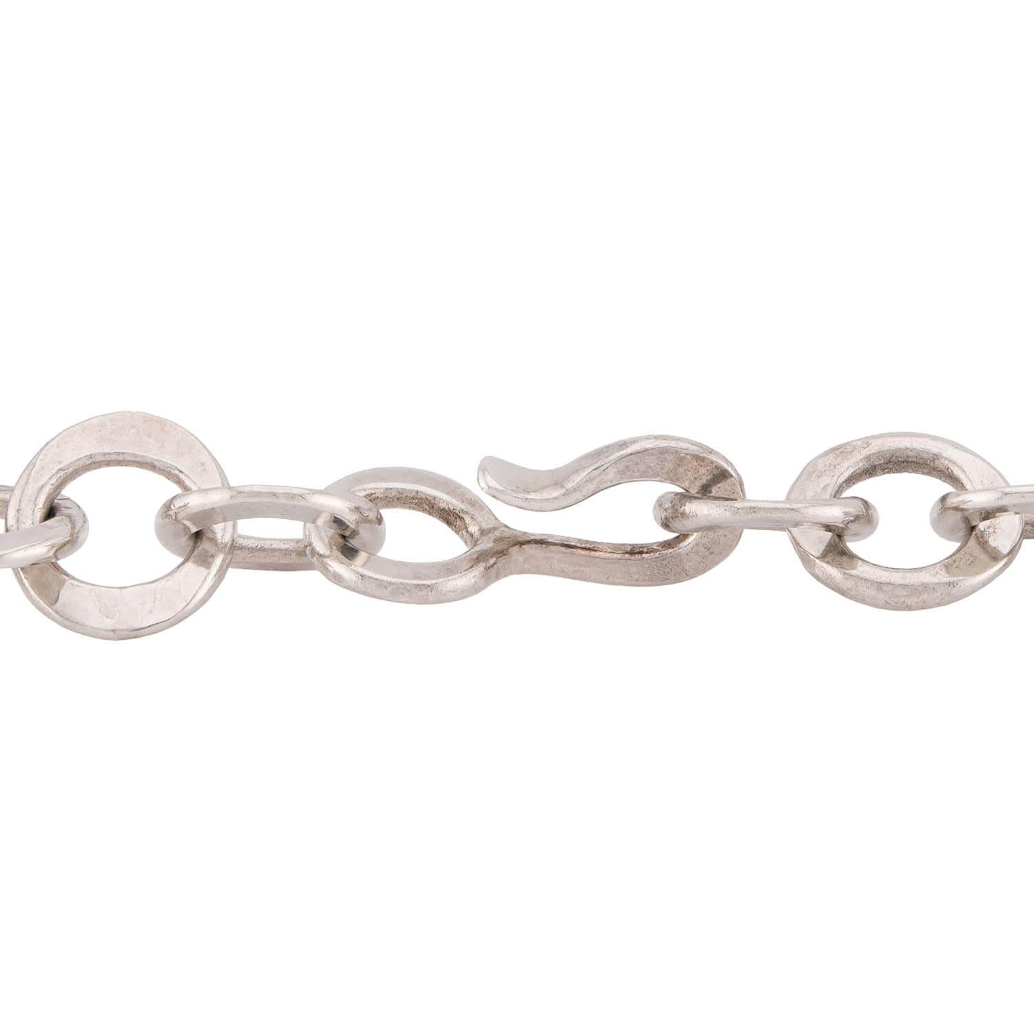 Estate Sterling Silver Link Necklace