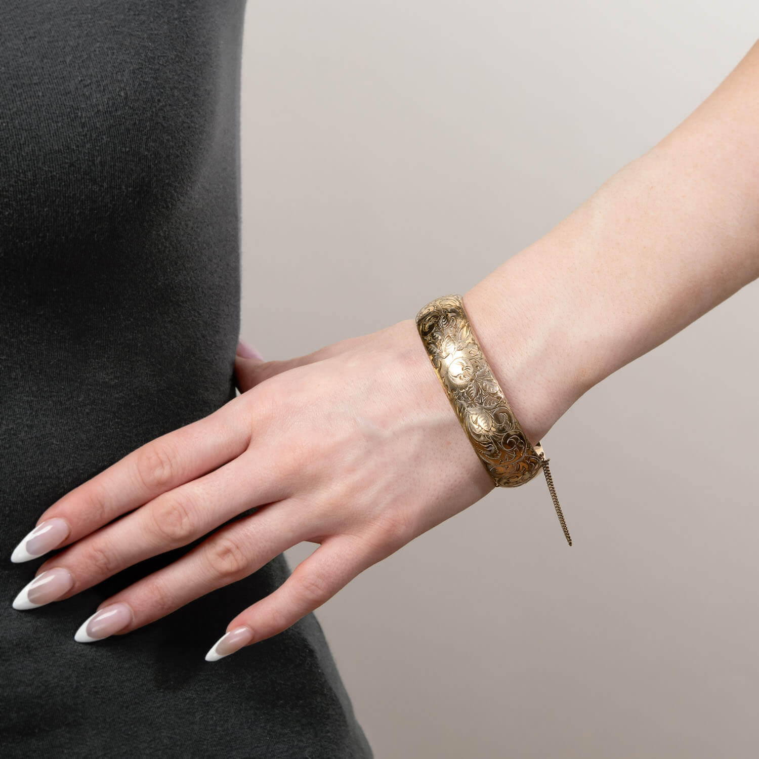 Victorian Gold-Filled Bangle