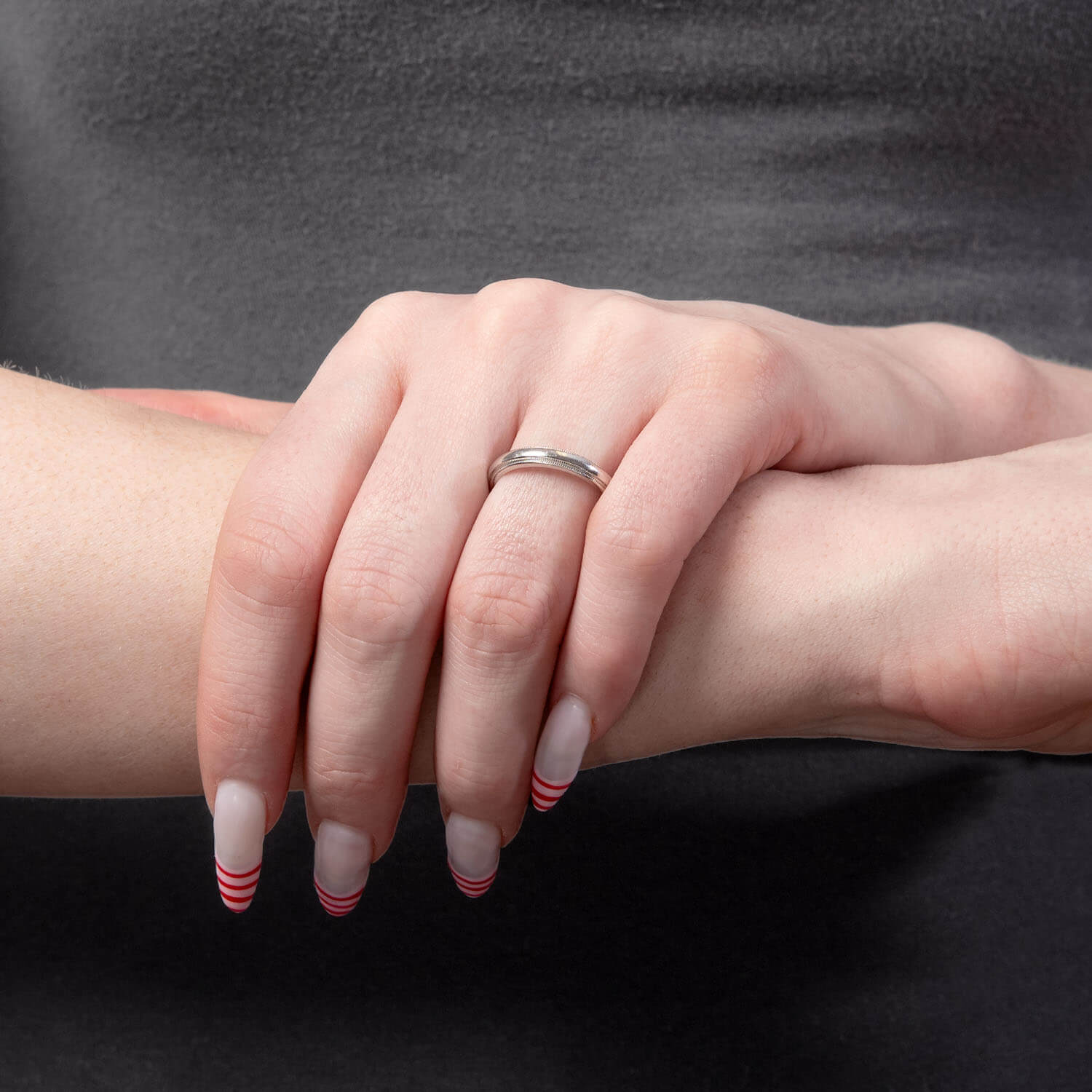 TIFFANY & CO. Estate Platinum Wedding Band