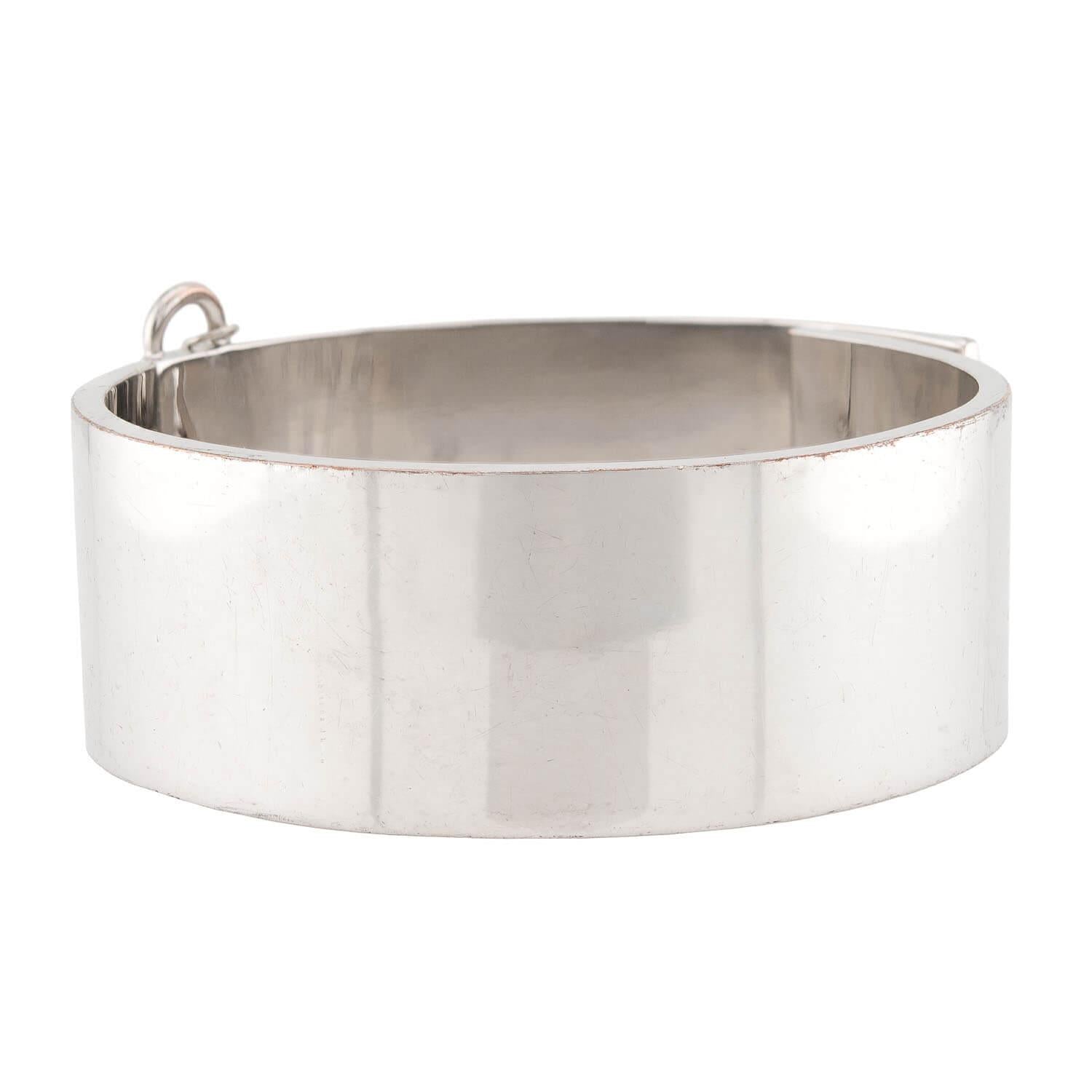 EDDIE BROGO Estate Sterling Silver Bangle