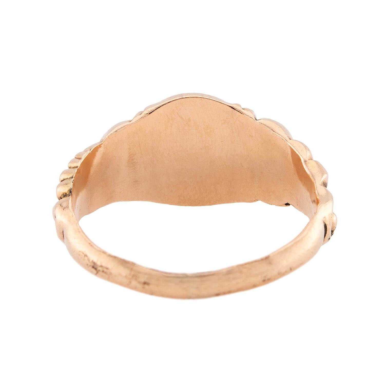 Victorian 14k Signet Ring