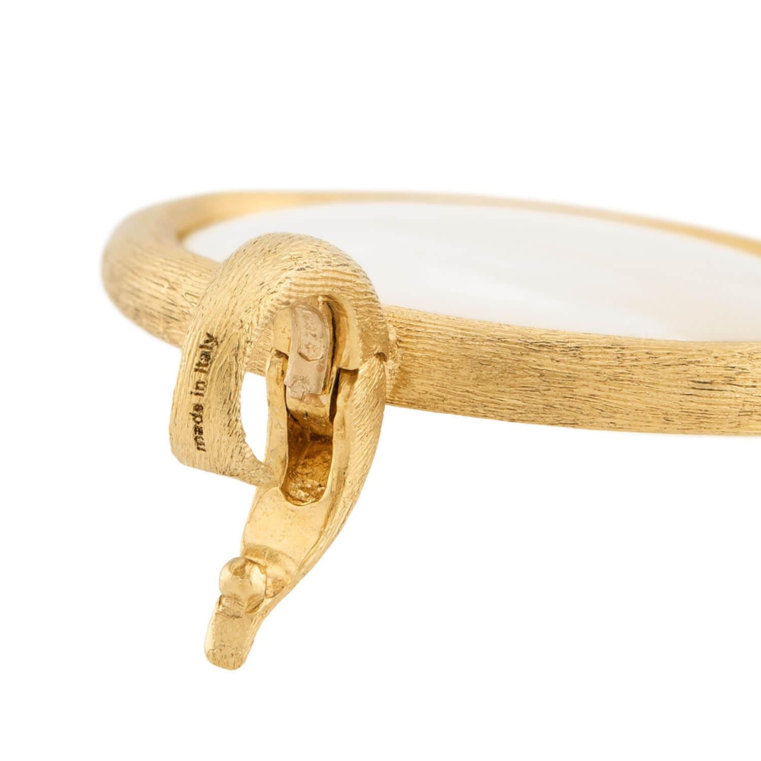 MARCO BICEGO Estate Italian 18k Jaipur Mother of Pearl Pendant/Charm