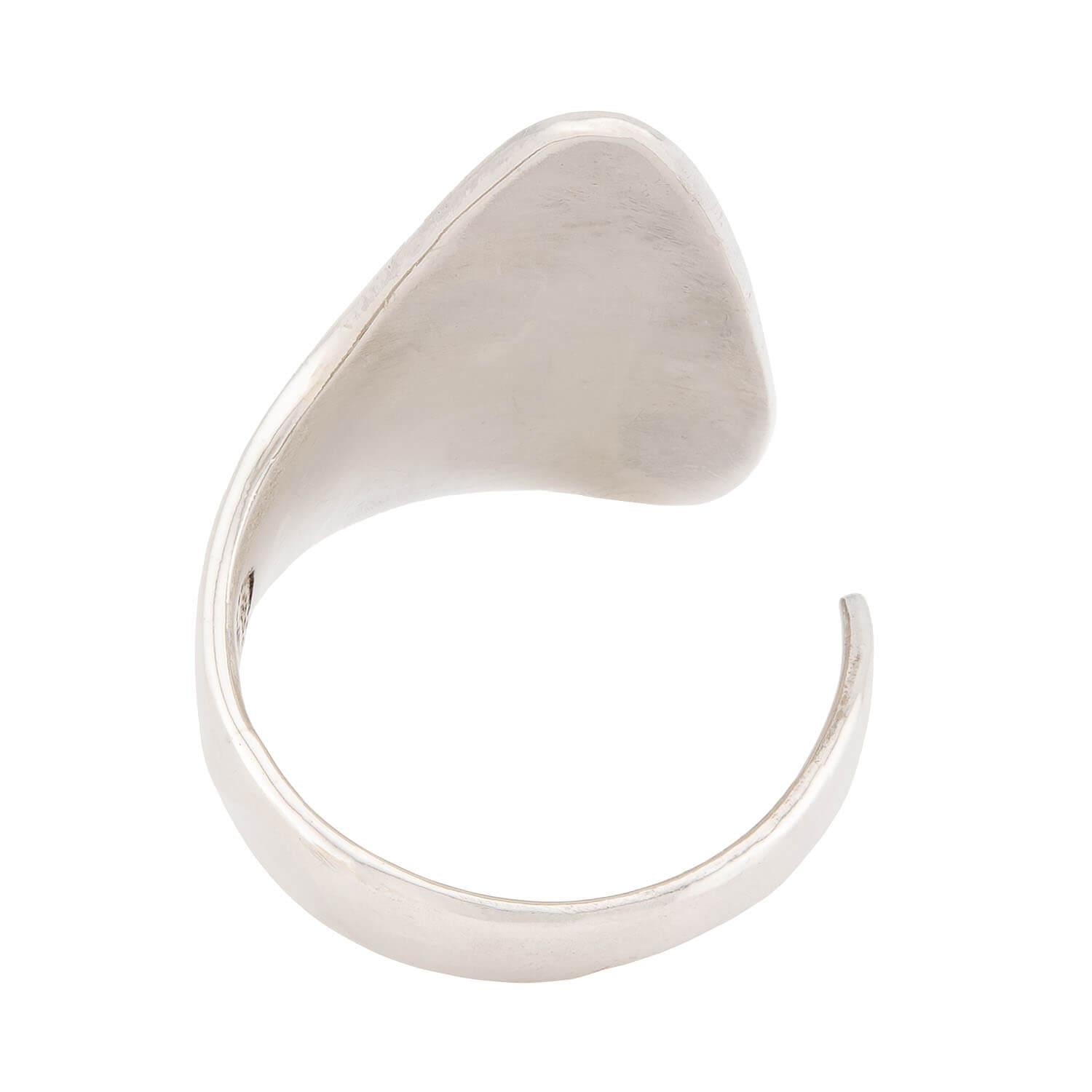 HENNING KOPEL for GEORG JENSEN Vintage Danish Sterling Silver Statement Ring