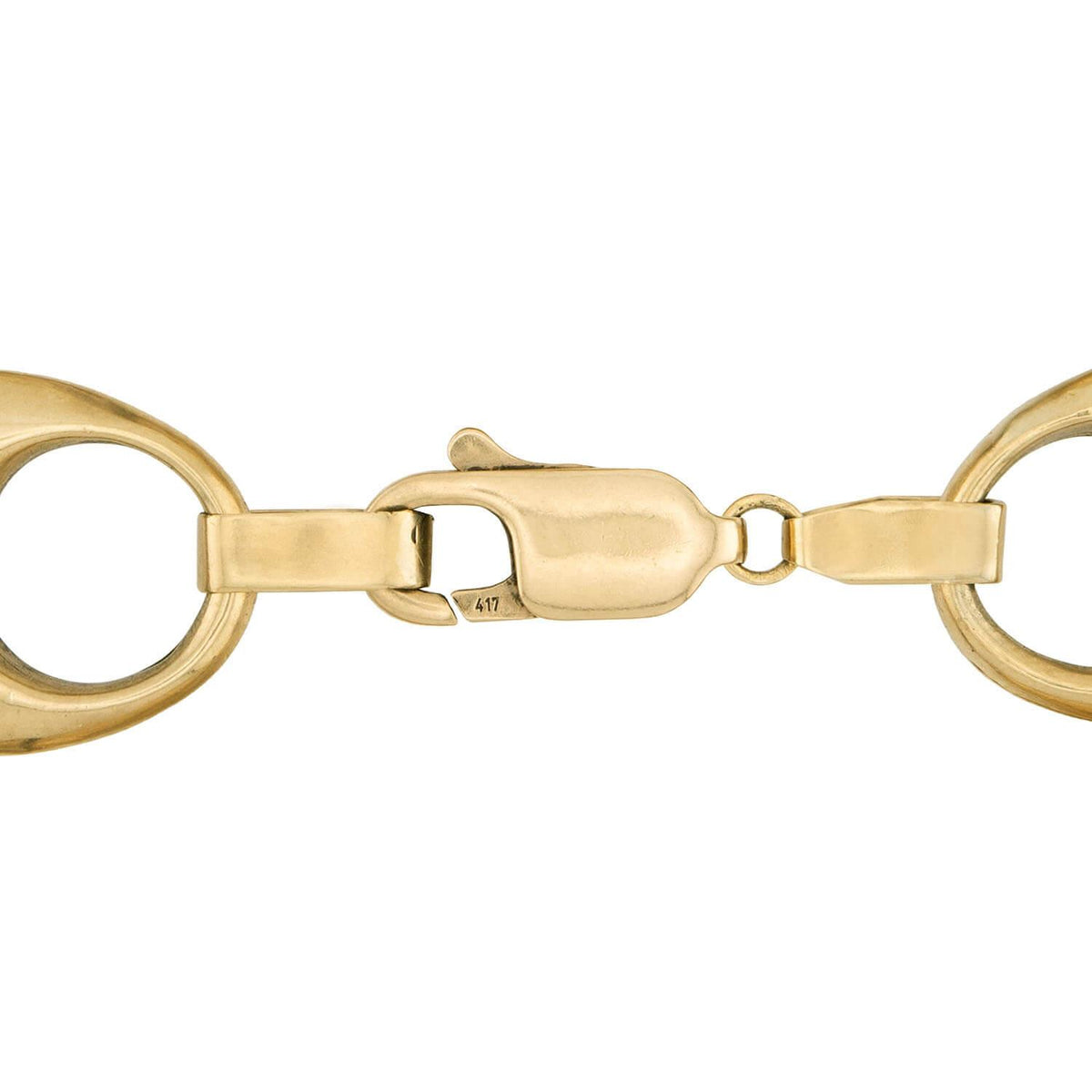 Vintage 10k "Gucci" Link Necklace
