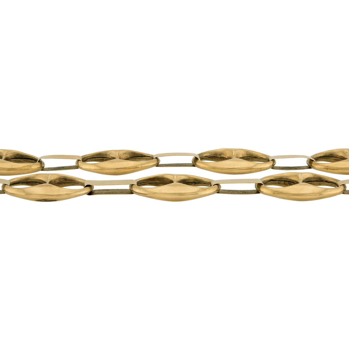 Vintage 10k "Gucci" Link Necklace