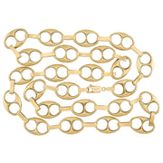 Vintage 10k "Gucci" Link Necklace