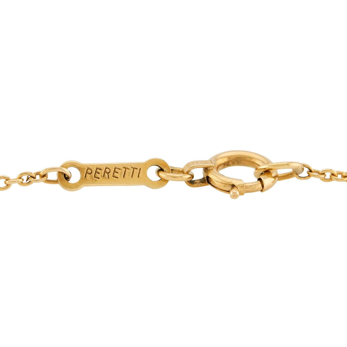 ELSA PERETTI for TIFFANY & CO. Estate 18k Bean Pendant Necklace
