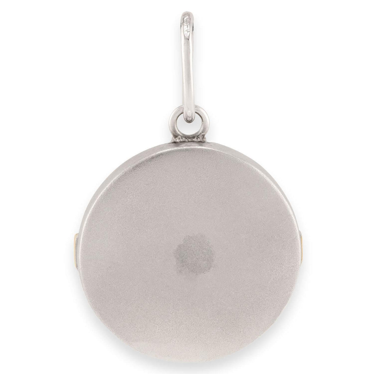 LIZABETH JEWELRY Estate 14k/Silver Mother of Pearl & Diamond Bee Pendant