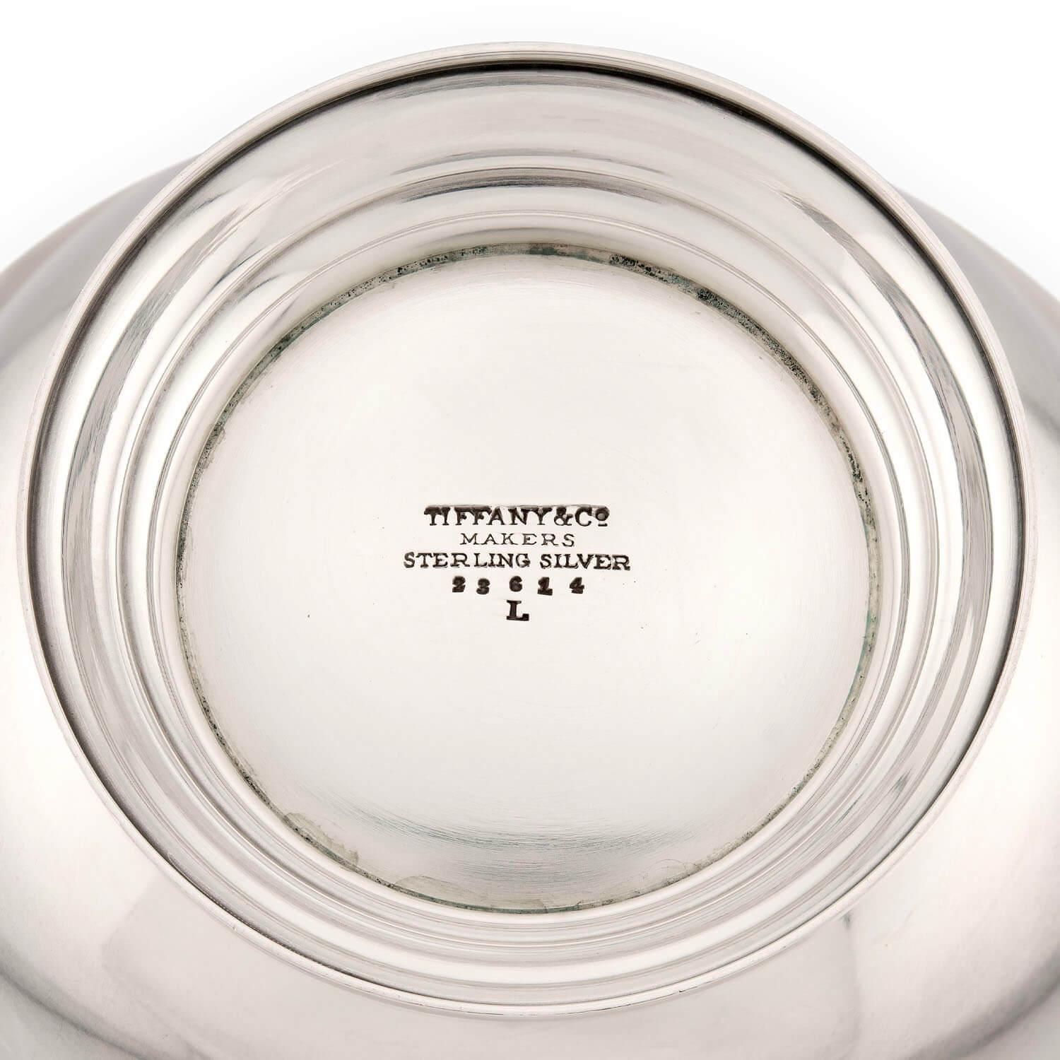 TIFFANY & CO. Estate Sterling Silver "Revere" Bowl