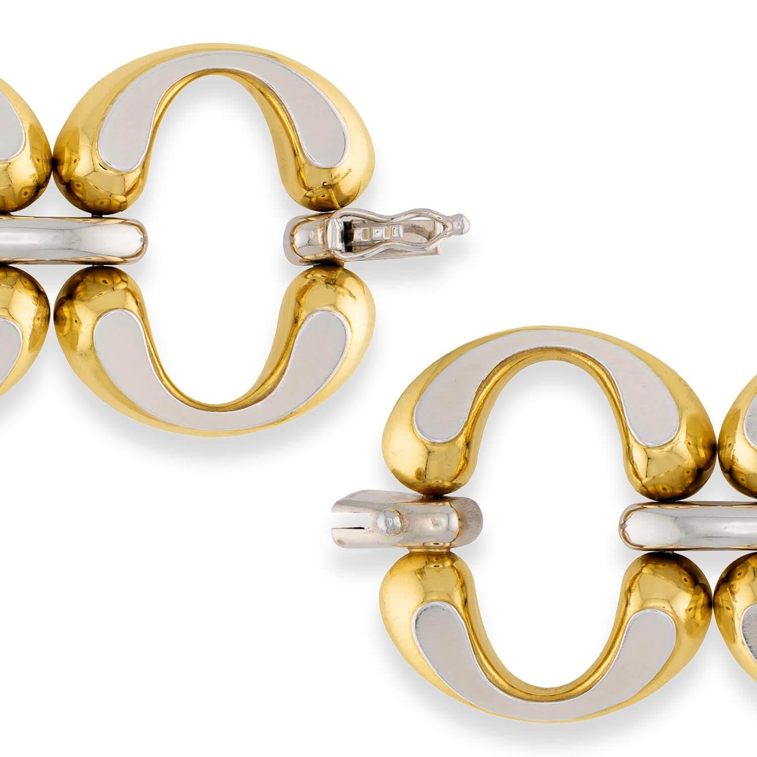 Estate 18k Link Bracelet