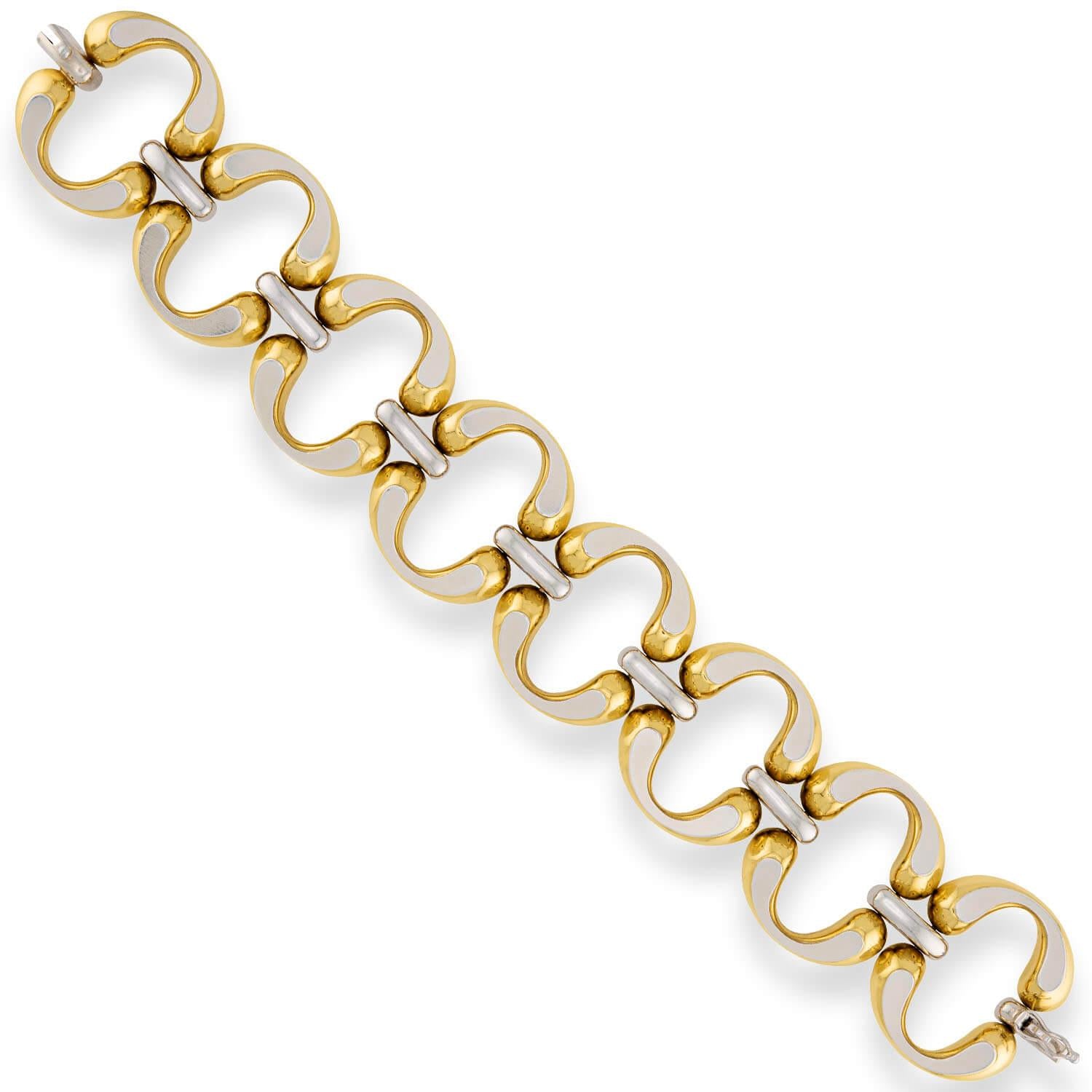 Estate 18k Link Bracelet