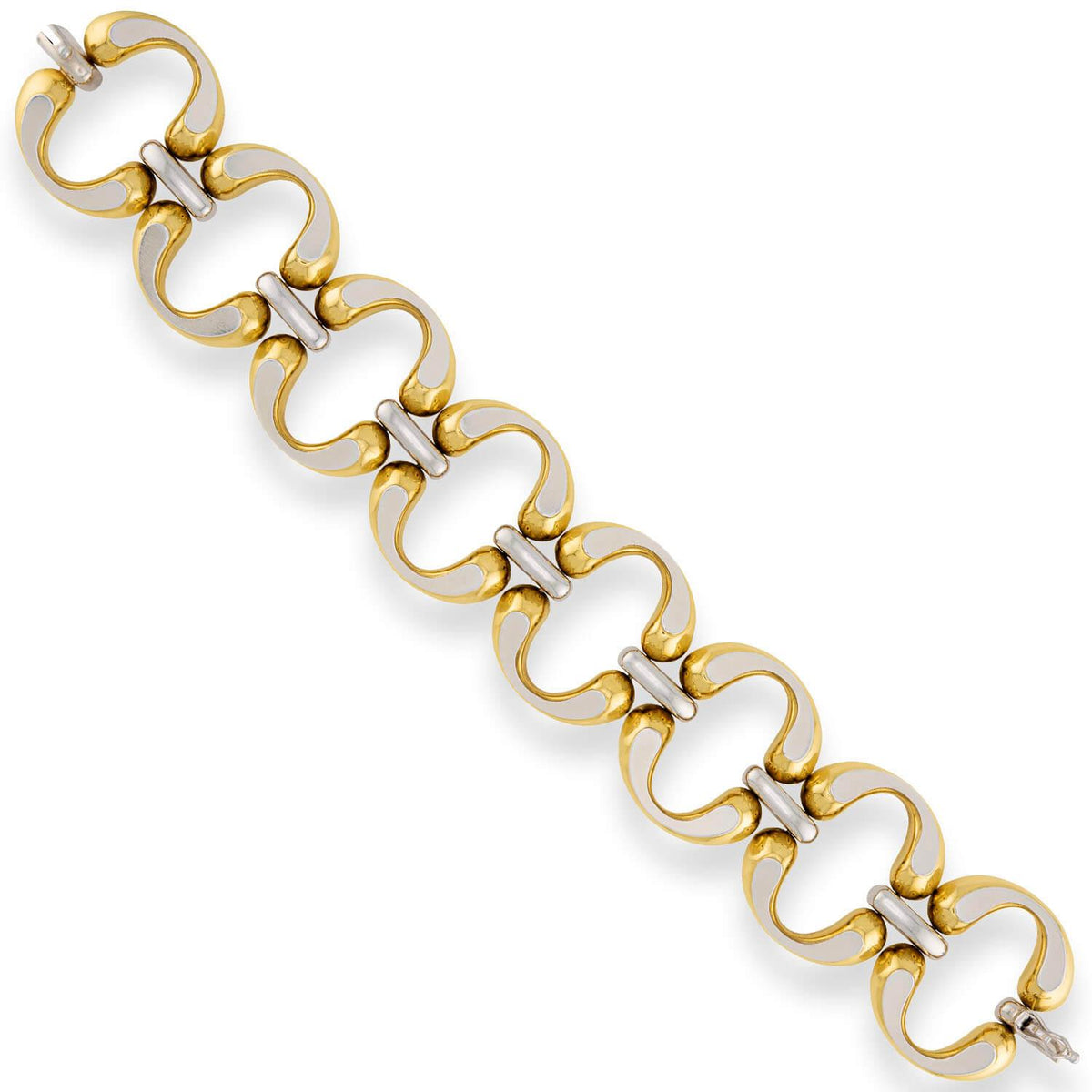 Estate 18k Link Bracelet