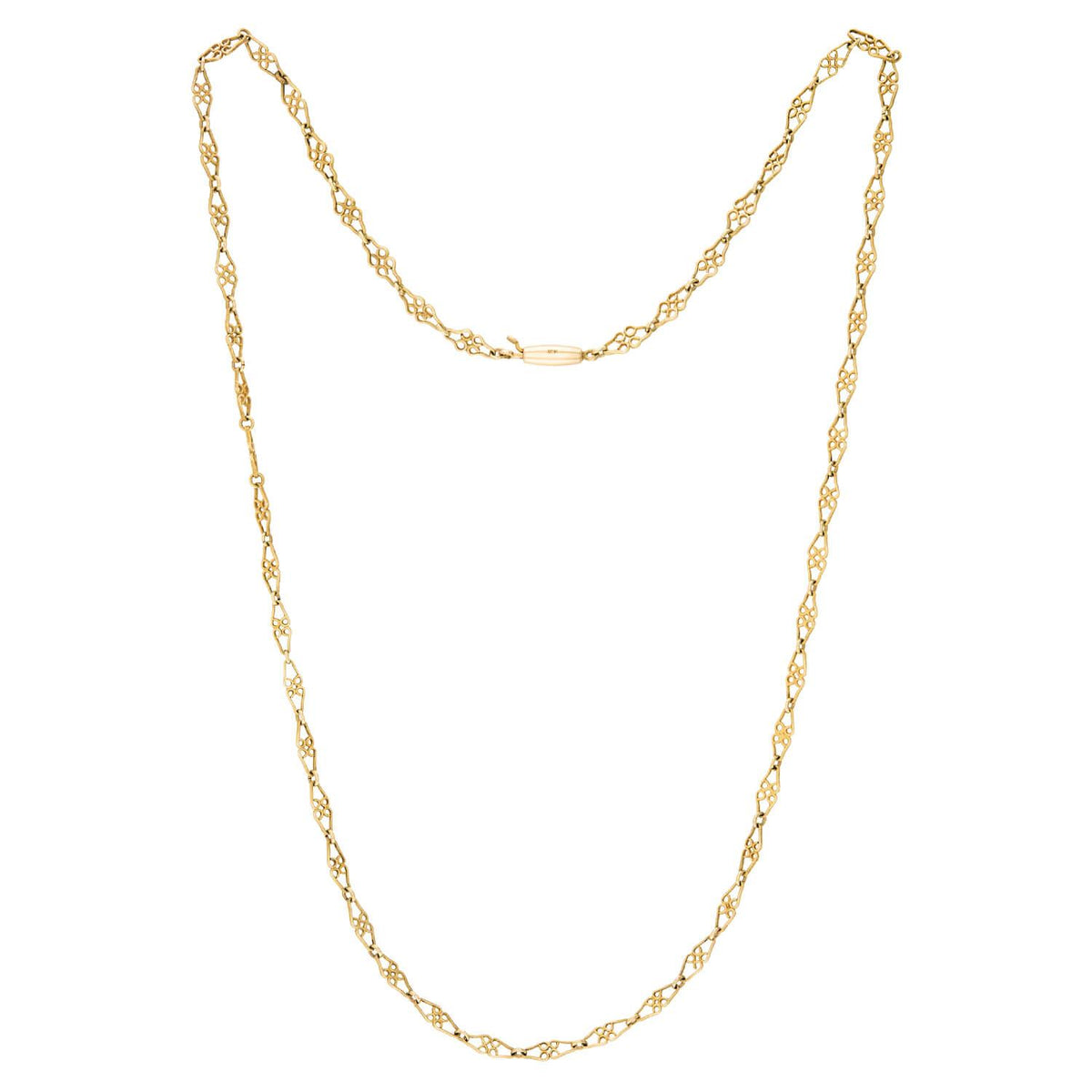 Victorian 10k Chain Necklace 19.5"
