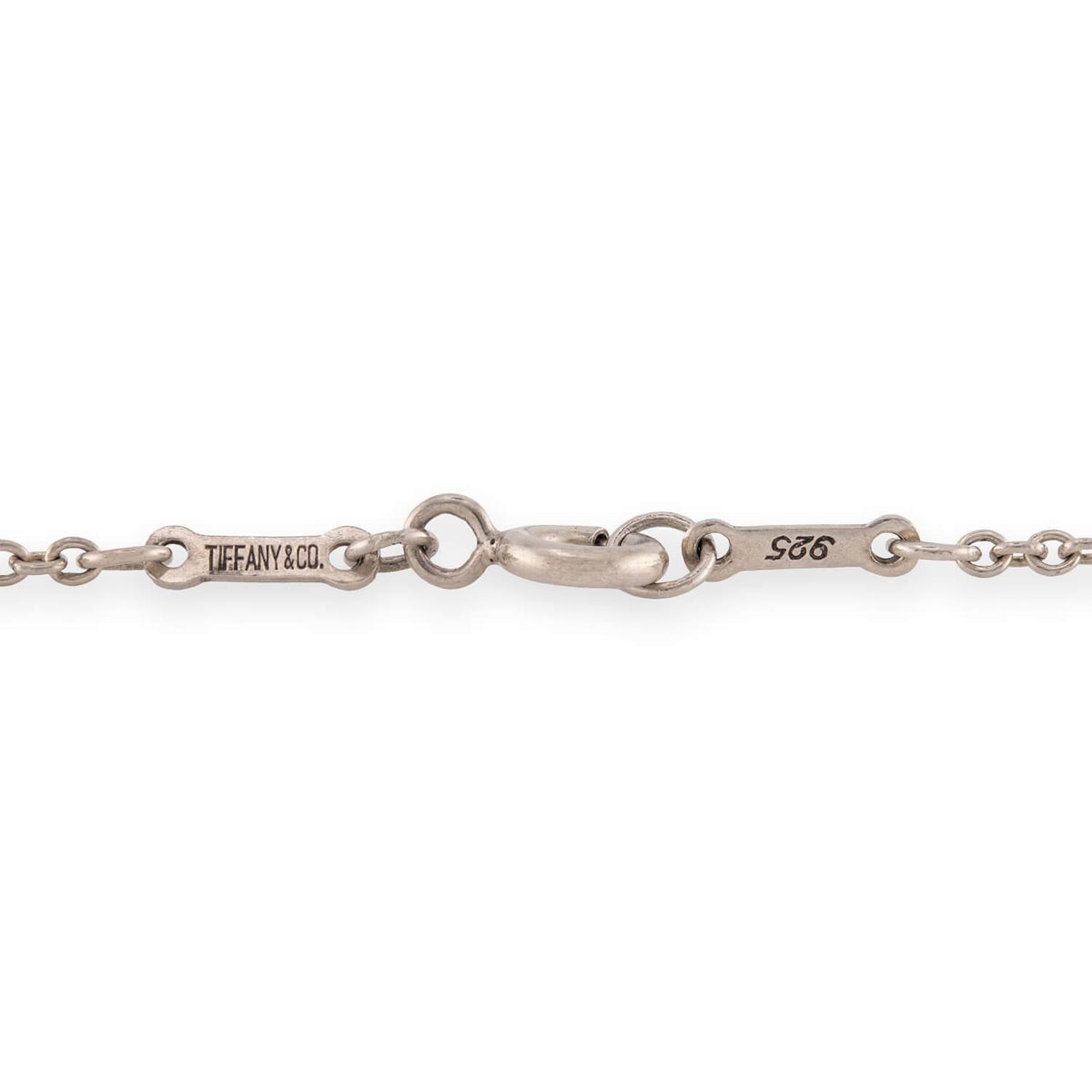 ELSA PERETTI for TIFFANY & CO. Estate Sterling Open Heart Pendant Necklace