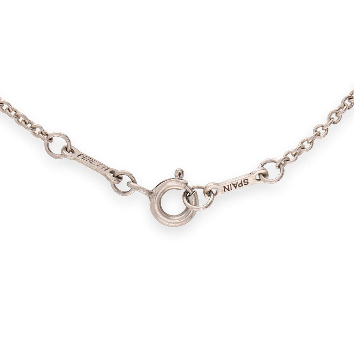 ELSA PERETTI for TIFFANY & CO. Estate Sterling Open Heart Pendant Necklace