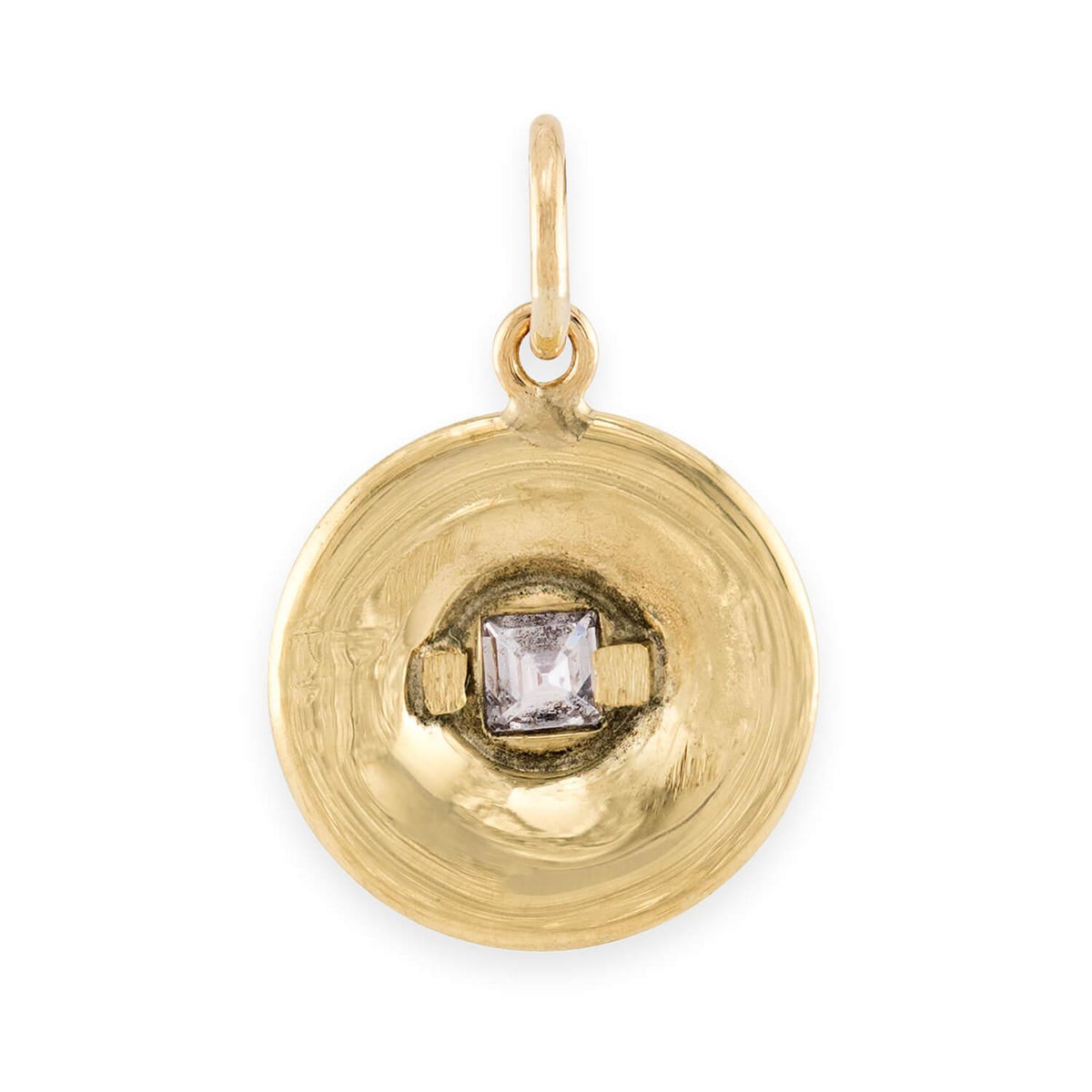 Art Nouveau 14k Diamond Pendant/Charm