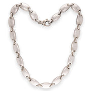 TIFFANY & CO. Estate Italian "Pebble" Link Necklace