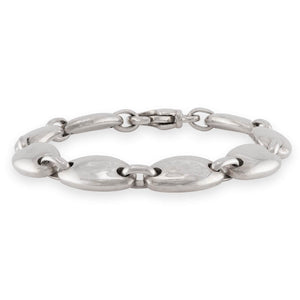 TIFFANY & CO. Estate Italian "Pebble" Link Bracelet