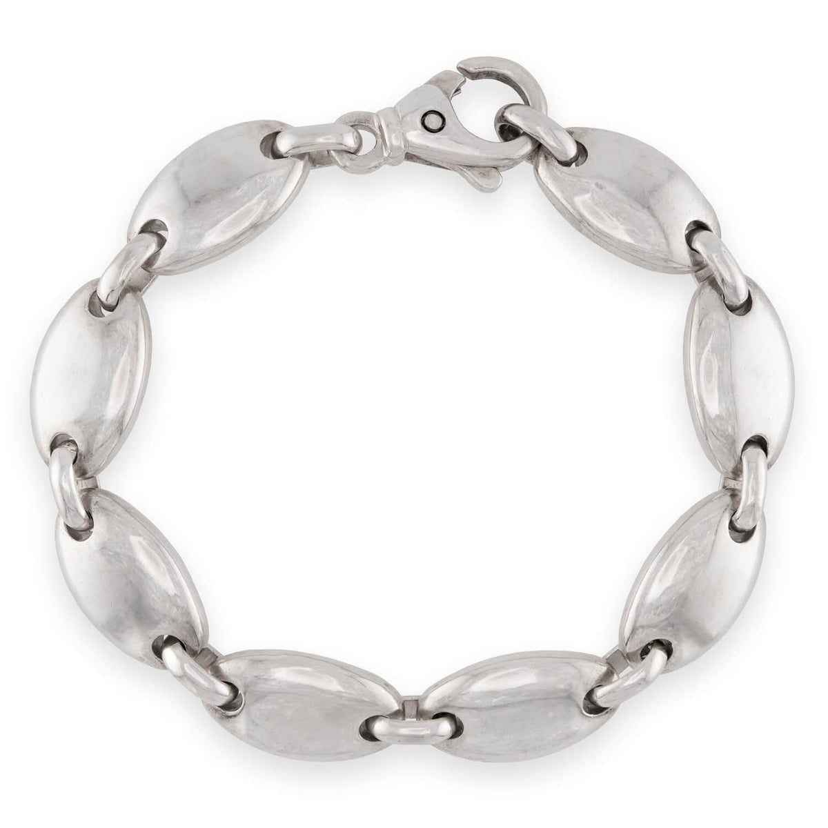TIFFANY & CO. Estate Italian "Pebble" Link Bracelet
