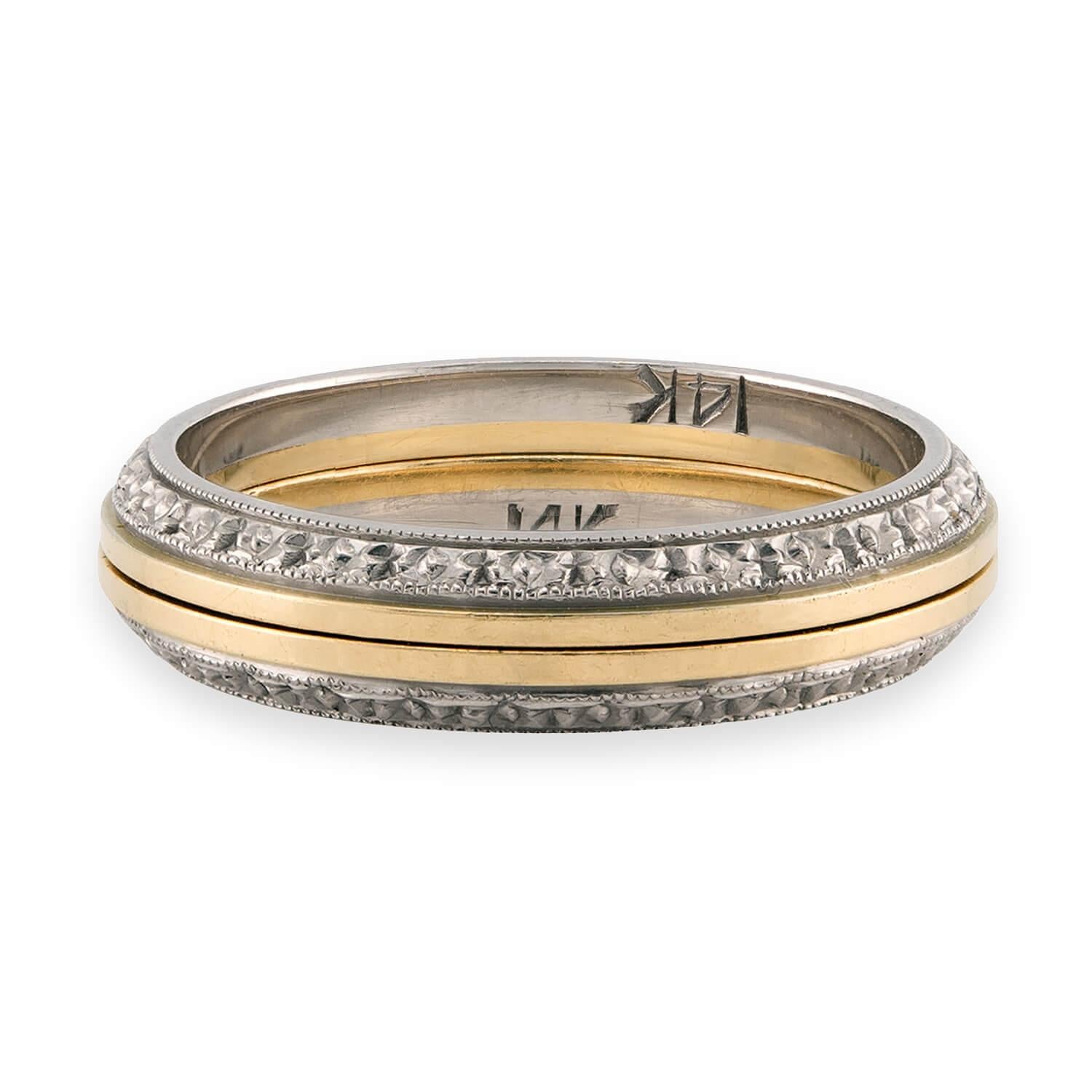Edwardian 14k Bands