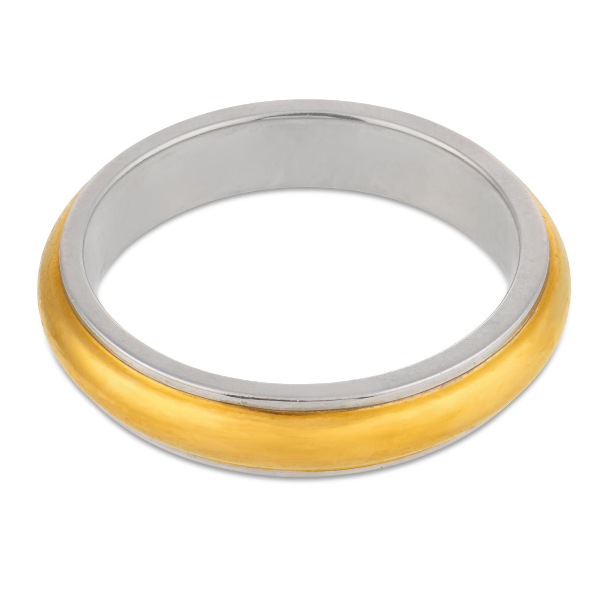 TIFFANY & CO. Estate 24k/Platinum Wedding Band