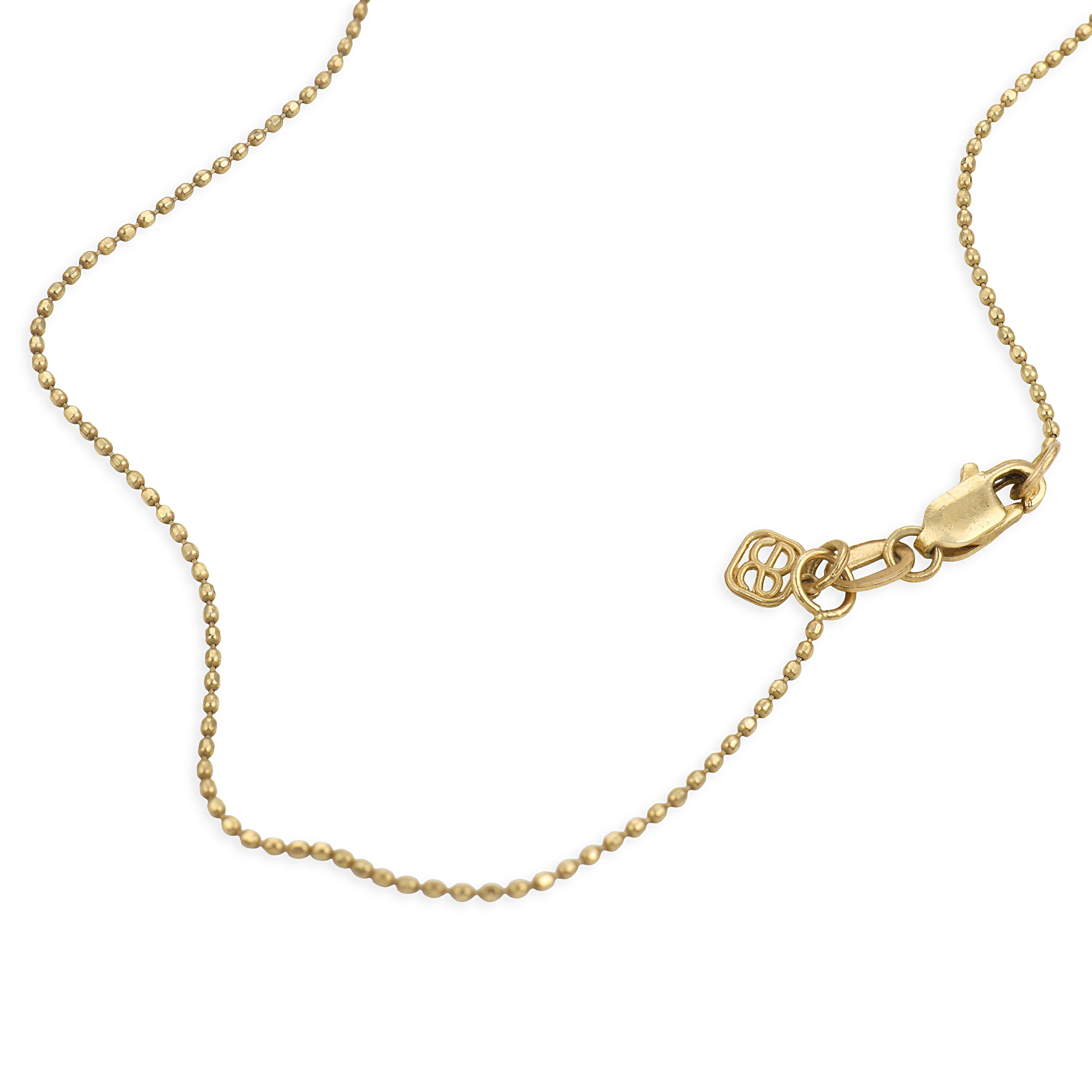SE Estate 14k Sapphire & Diamond "Eye of Providence" Pendant Necklace