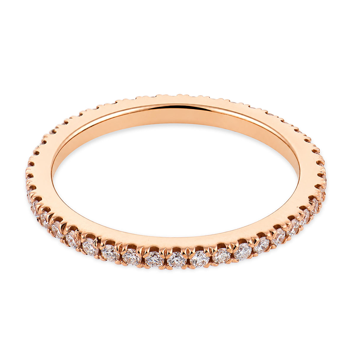 Estate 14k Diamond Eternity Band