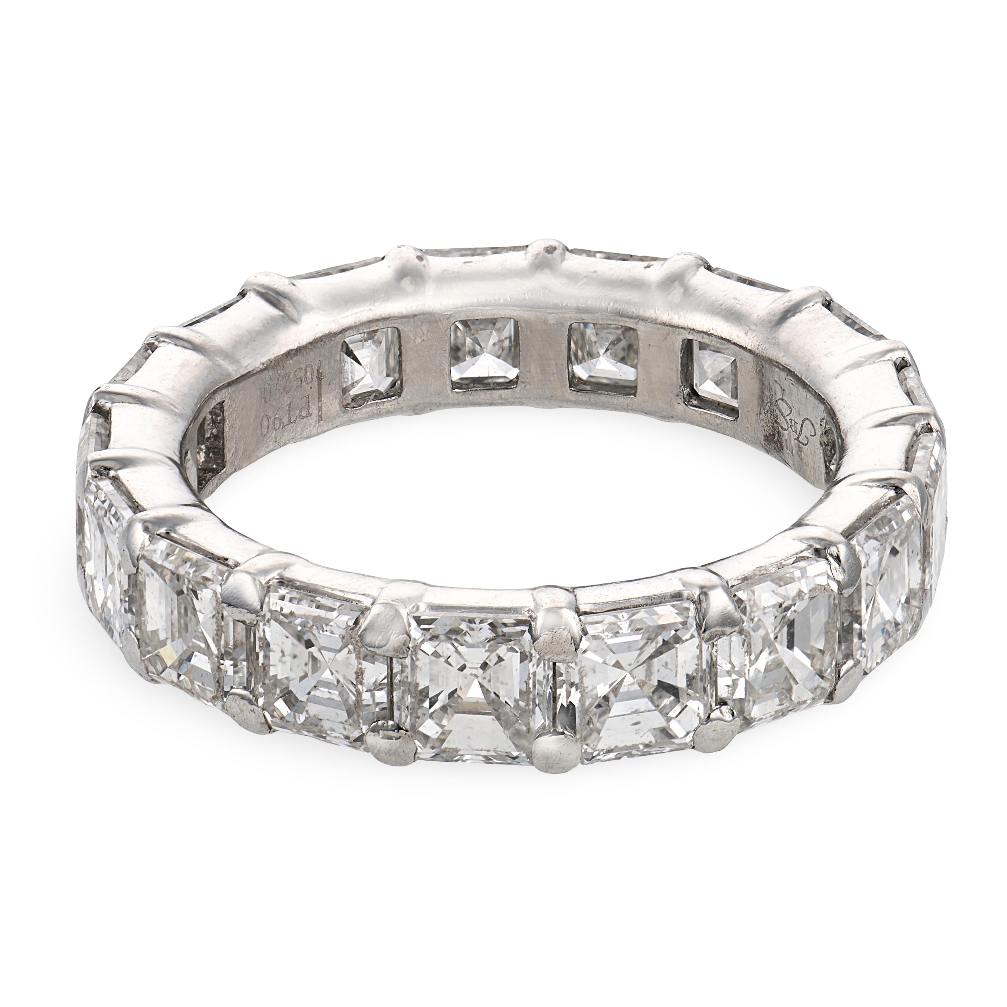 JB STAR Estate Platinum Diamond Eternity Band