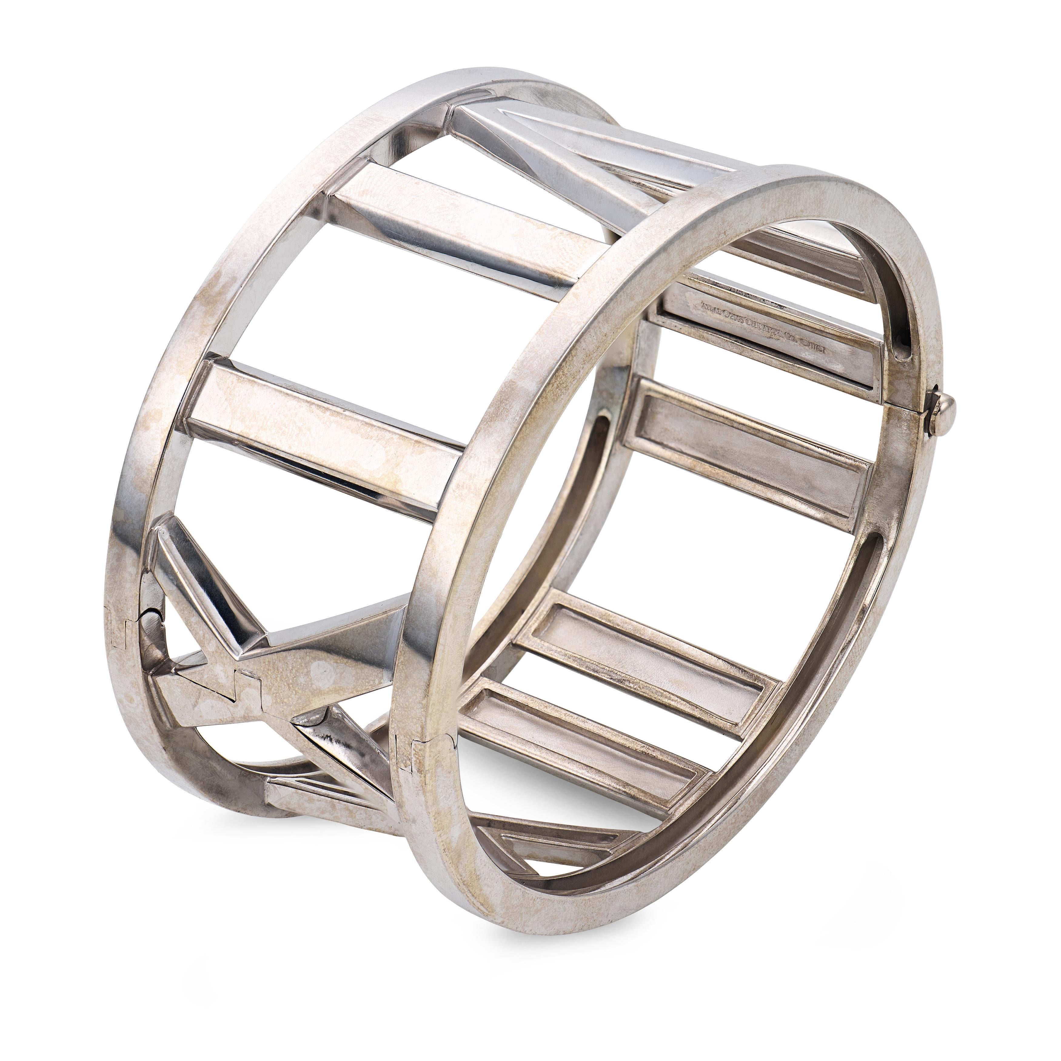 TIFFANY & CO. Estate 18k Atlas Bangle
