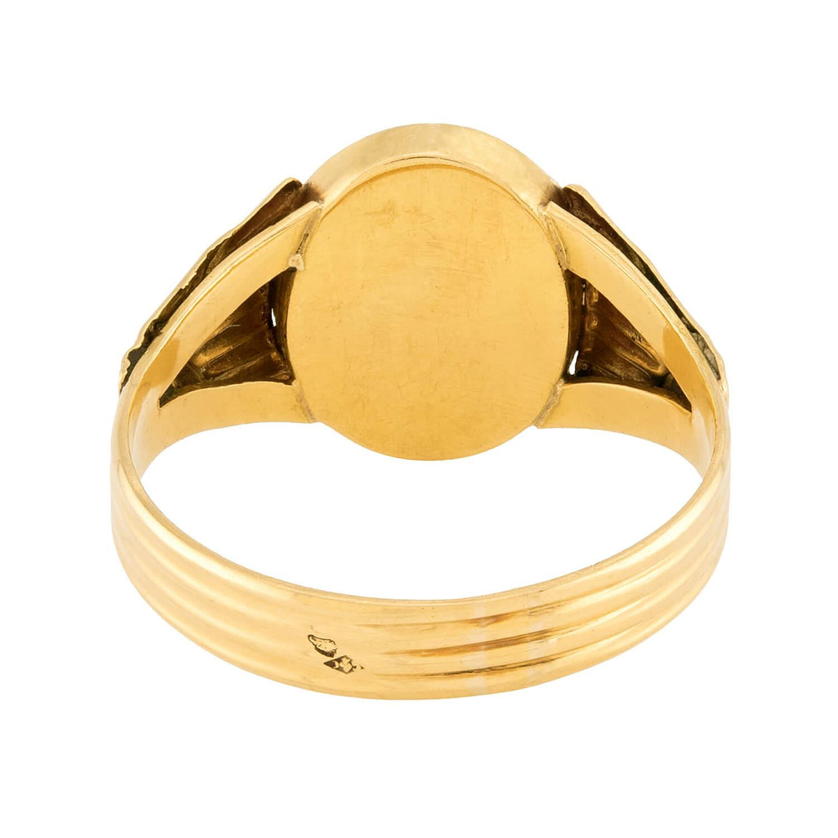Edwardian French 18k Signet Ring